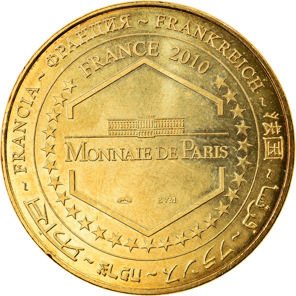 Francia, Token, Jetón turístico, 12/ Viaduc de Millau, Arts & Culture, 2010