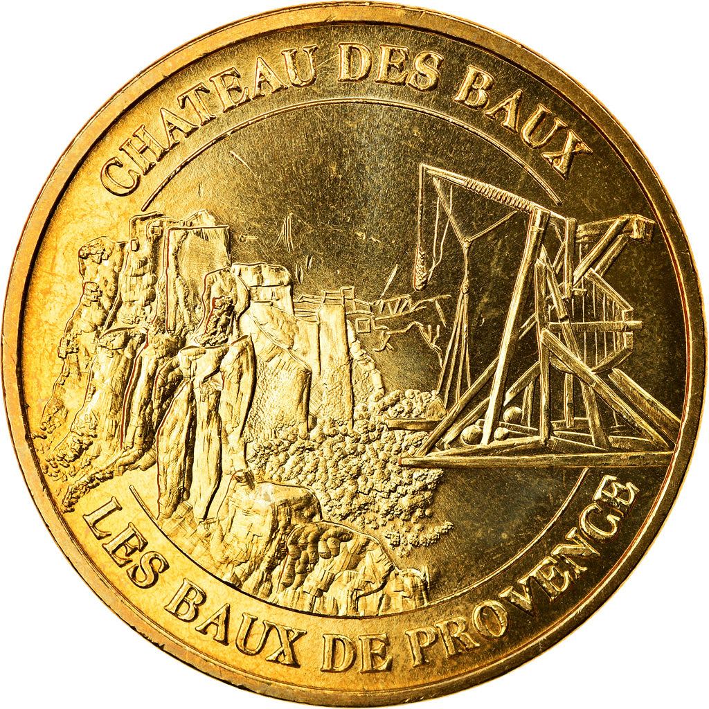 France, Token, Touristic token, Les Baux de Provence - Le Trébuchet, Arts &