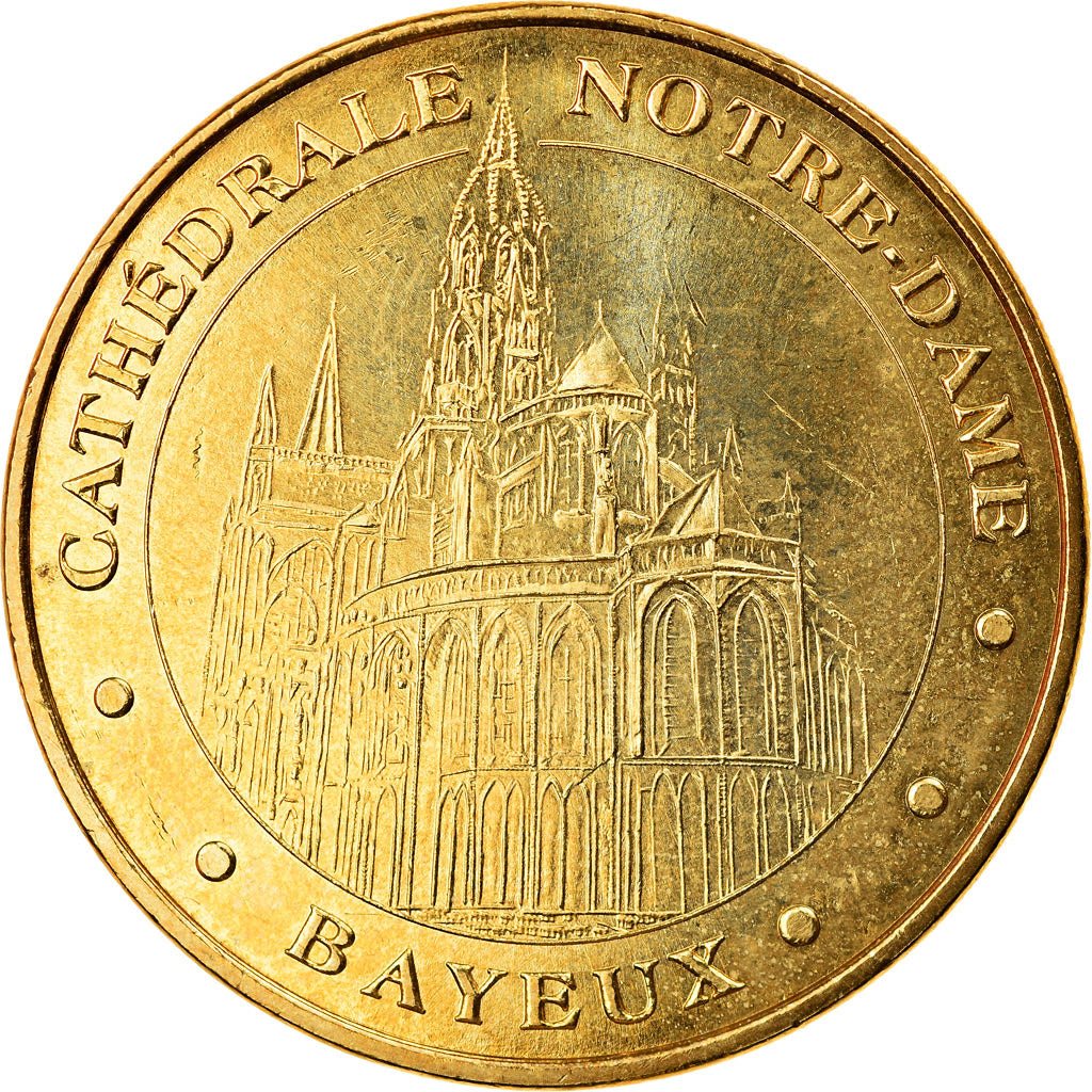 Francia, Token, Jetón turístico, 14/ Cathédrale Notre-Dame - Bayeux, Arts &
