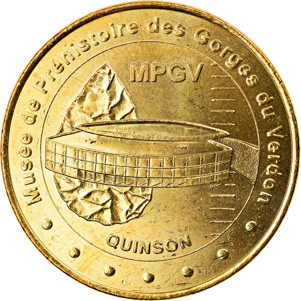 Francia, Token, Touristic token, 04/ Musée de Préhistoire - Quinson, Arts &