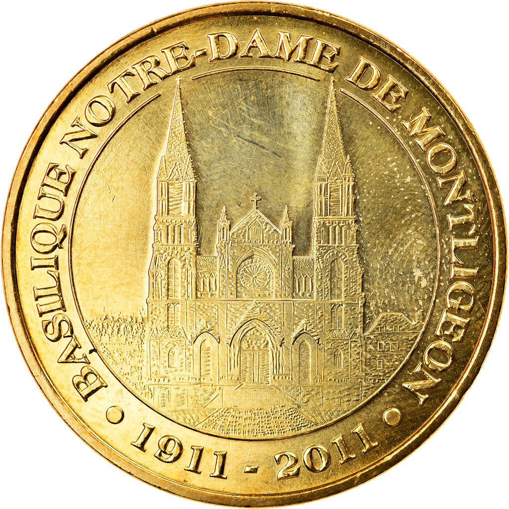 Francia, Token, Touristic token, La Chapelle Montligeon - Sanctuaire Notre Dame
