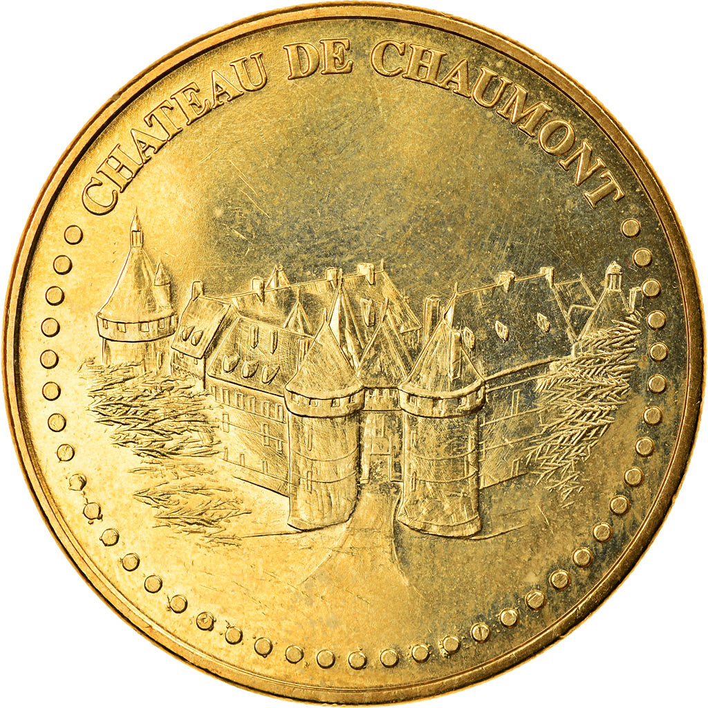 Francja, Token, Żeton turystyczny, Chaumont sur Loire - Château n°2, Sztuka i