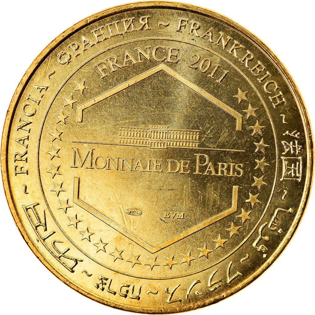 Francja, Token, Żeton turystyczny, Ganges - grotte des demoiselles n°4 - 80