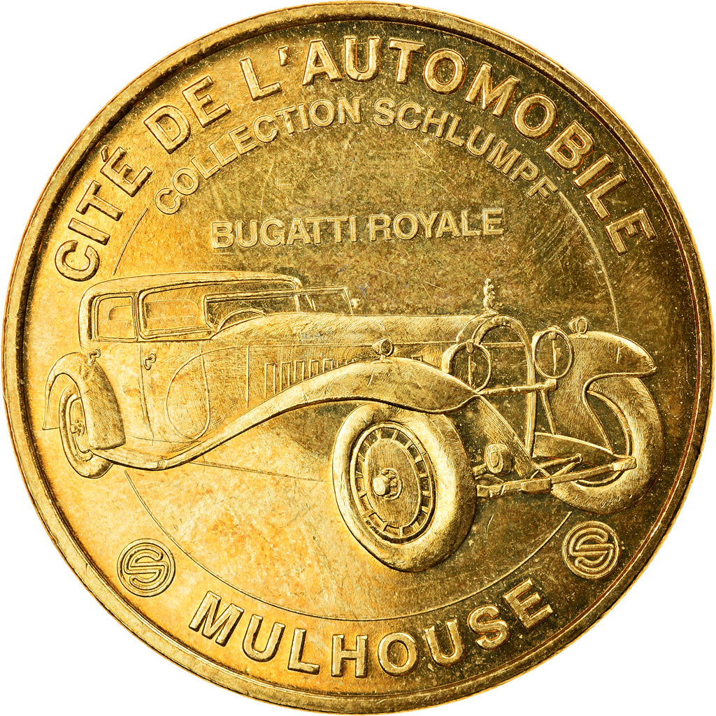 Frankreich, Token, Touristic token, Mulhouse - Musée de l'automobile n°4, Arts