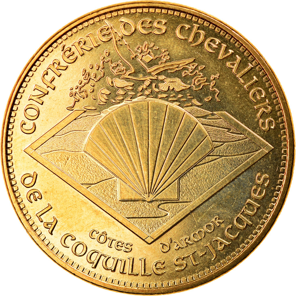 France, Token, Touristic token, Plérin - confrérie des chevaliers de la