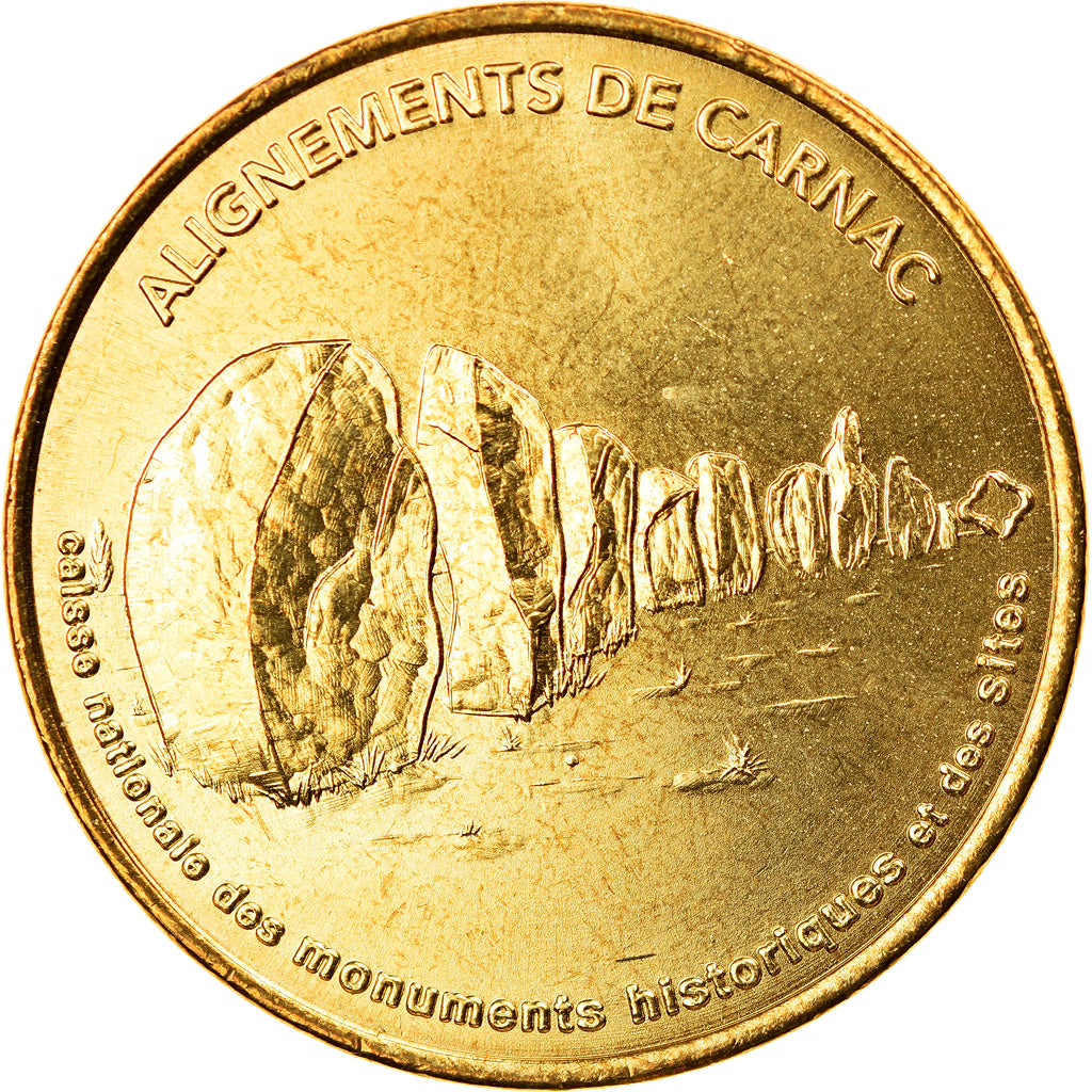 Frankreich, Token, Touristic token, Carnac - Les alignements n°1, Arts &