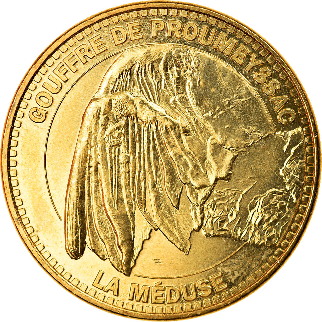 France, Token, Touristic token, Audrix - Gouffre de Proumeyssac n°7, Arts &