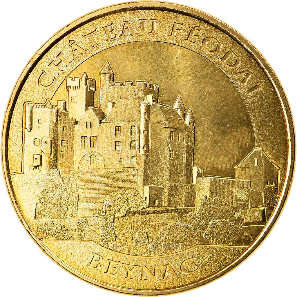 France, Token, Touristic token, 24/ Château Féodal de Beynac, Arts & Culture