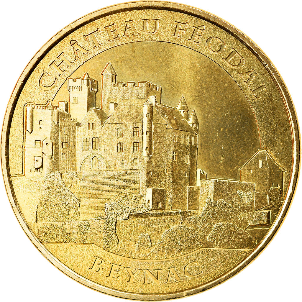 Francia, Token, Touristic token, 24/ Château Féodal de Beynac, Arts & Culture