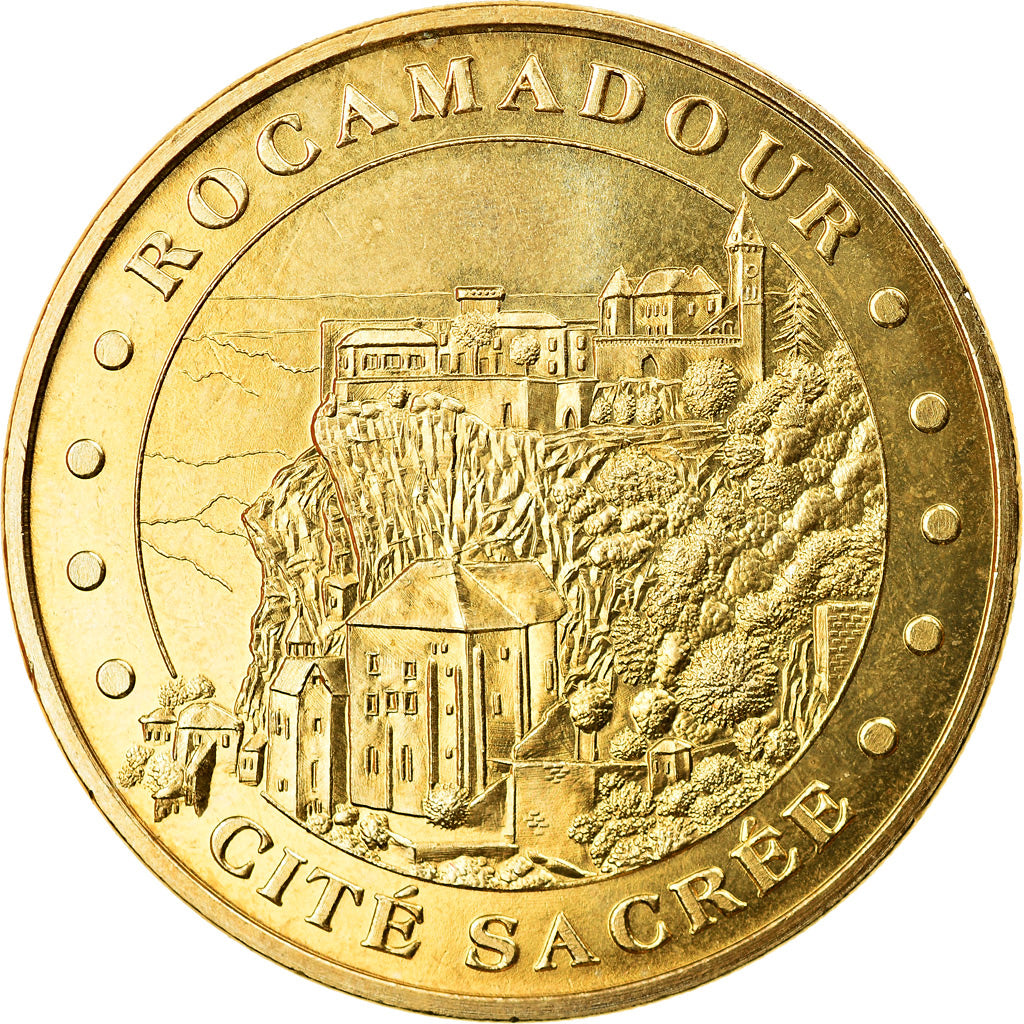 Francia, Token, Jetón turístico, 46/ Rocamadour - Cité sacrée, Arts &