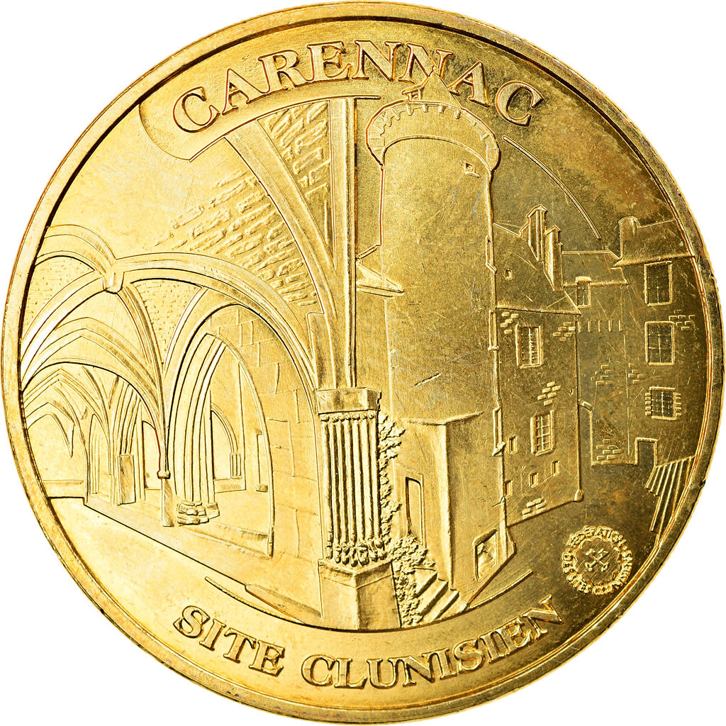 France, Token, Touristic token, 46/ Carennac - Site Clunisien, Arts & Culture