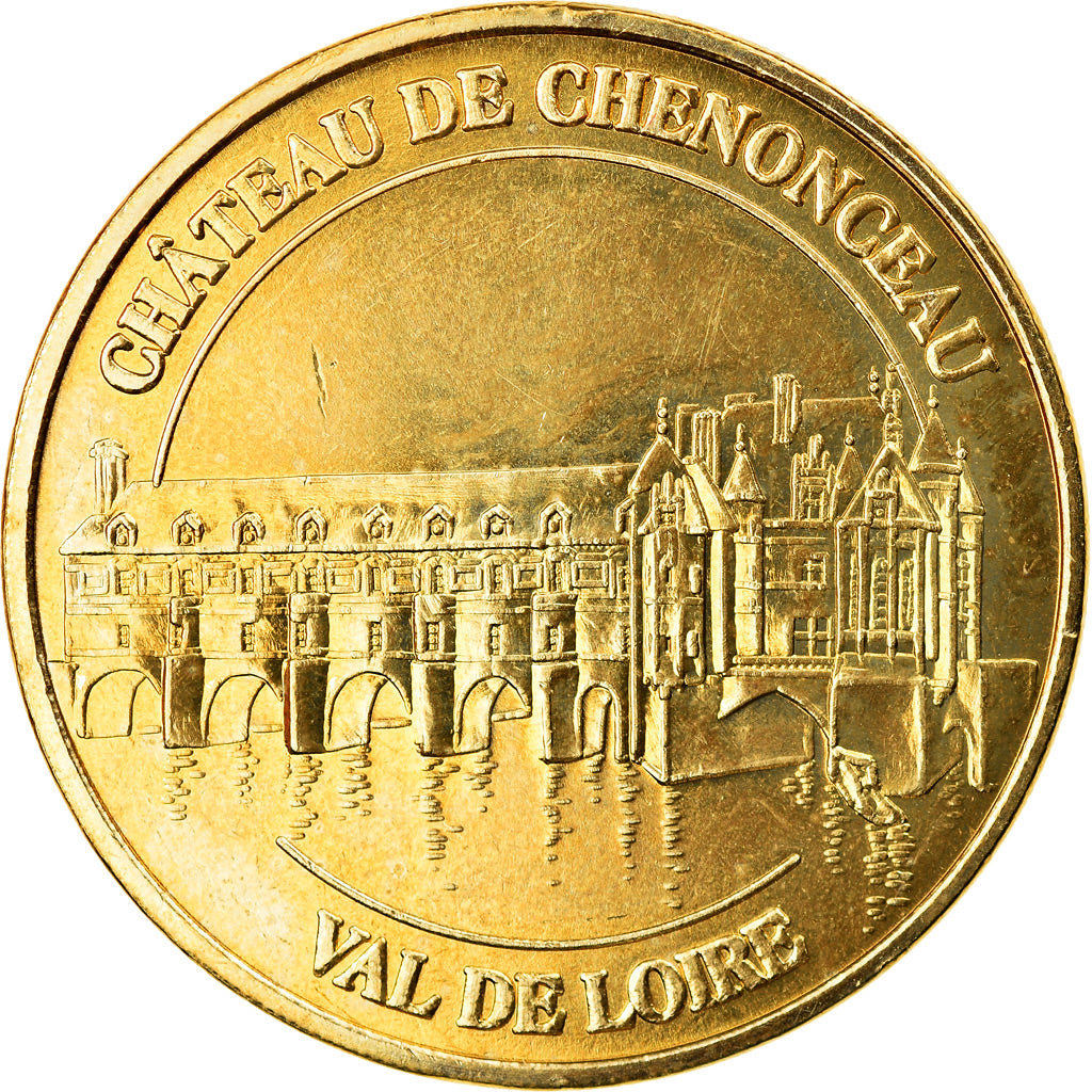 France, Jeton, Jeton Touristique, Chenonceau -  Chateau n°2, Arts & Culture