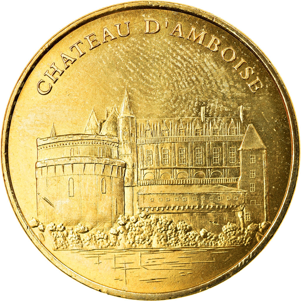 Francia, Token, Touristic token, Amboise - Chateau face simple, Arts & Culture