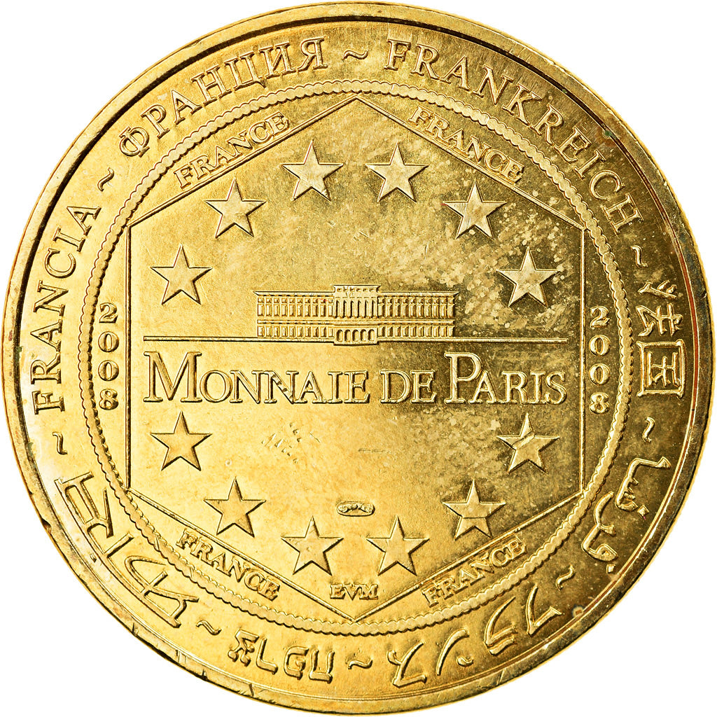 Francia, Token, Touristic token, Amboise - Chateau face simple, Arts & Culture