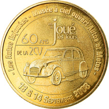 France, Token, Touristic token, Joué-les-Tours - 60 ans de la 2CV, Arts &