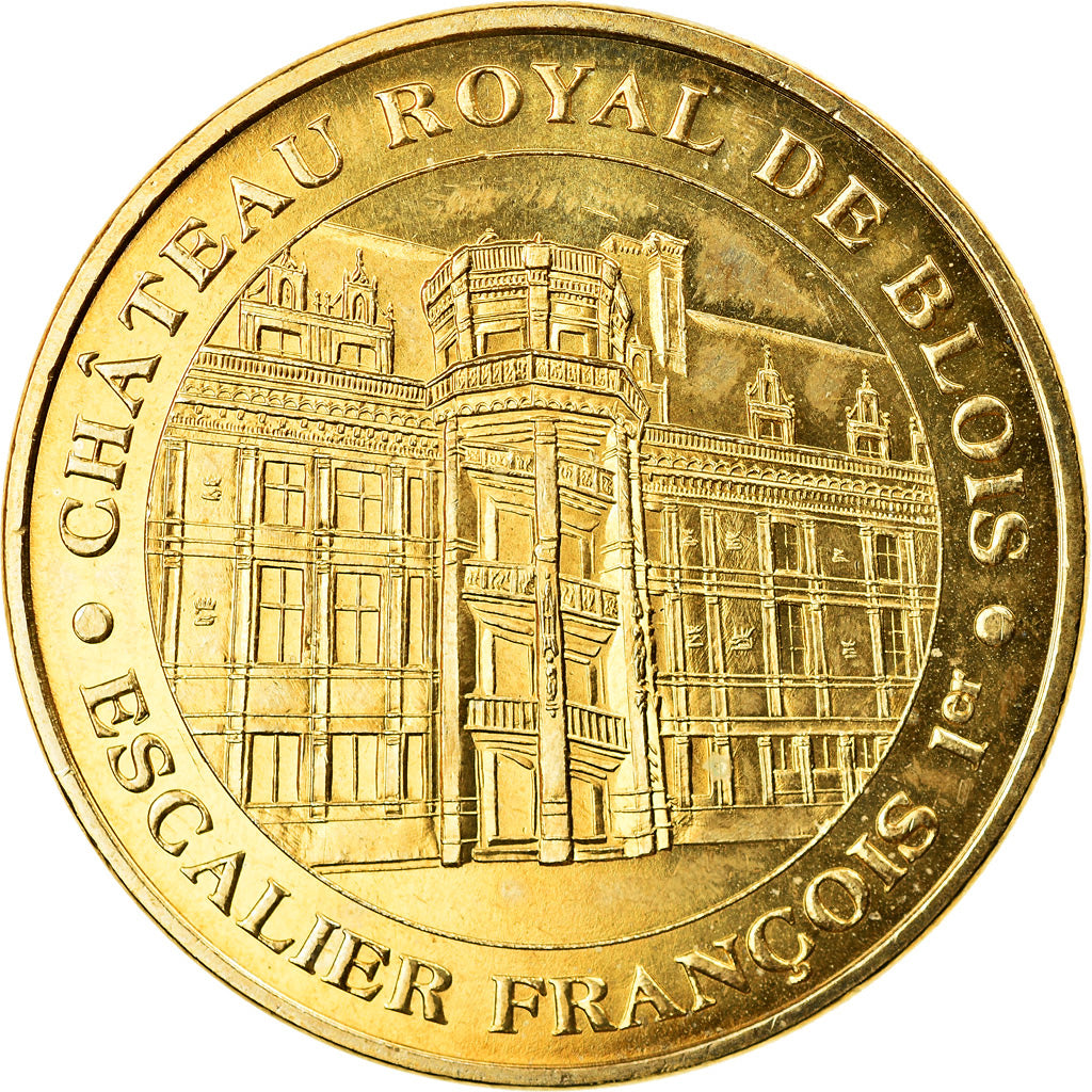 France, Token, Touristic token, 41/ Escalier François Ier - Blois, Arts &