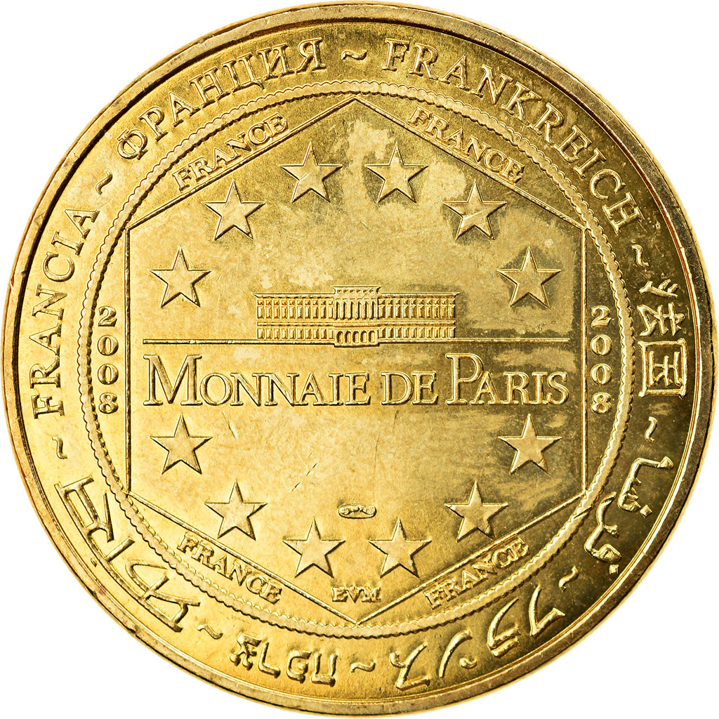 France, Token, Touristic token, 41/ Escalier François Ier - Blois, Arts &