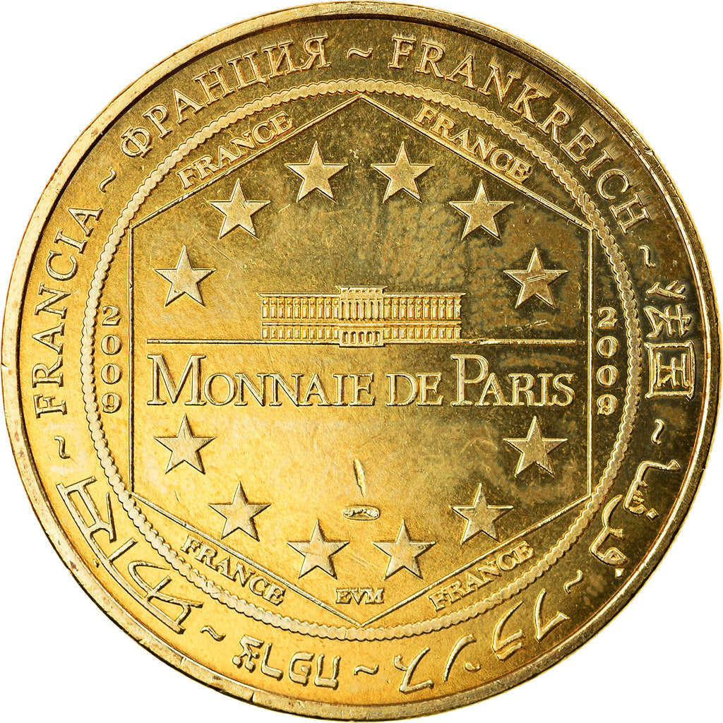 Francia, Token, Jetón turístico, 72/ Le Mans - Blason, Arts & Culture, 2009