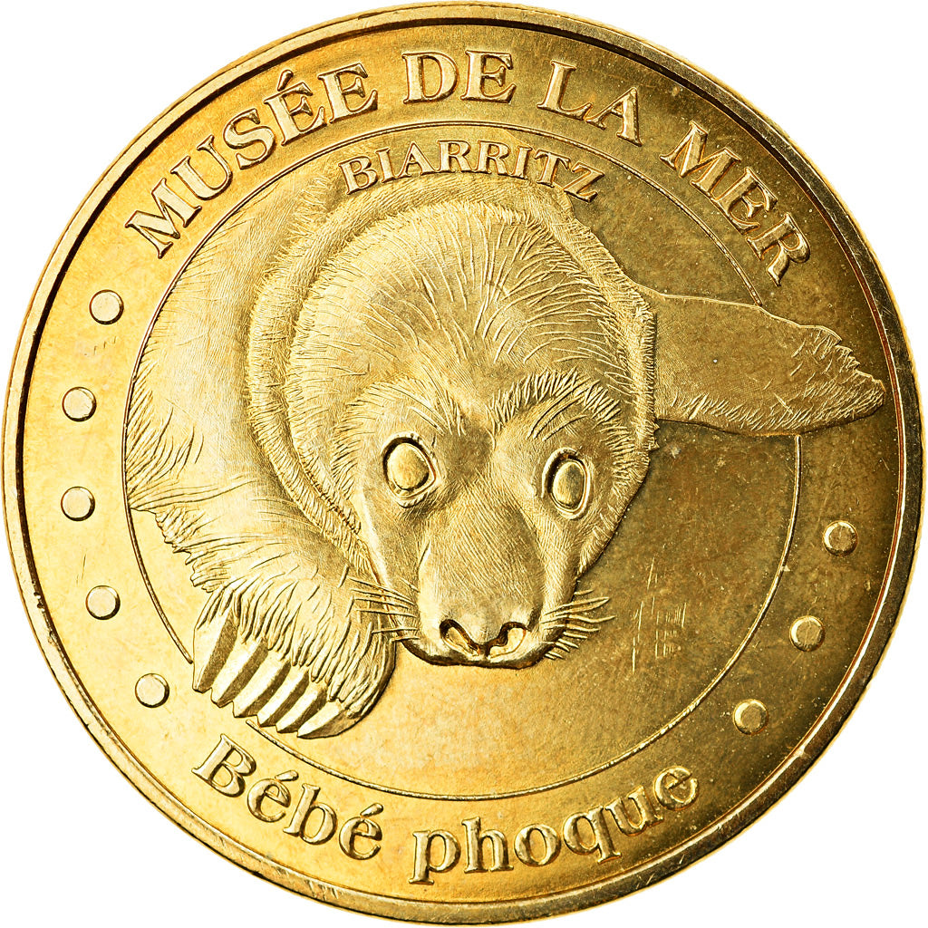 Francia, Token, Touristic token, Biarritz - Musée de la mer n°2, Arts &
