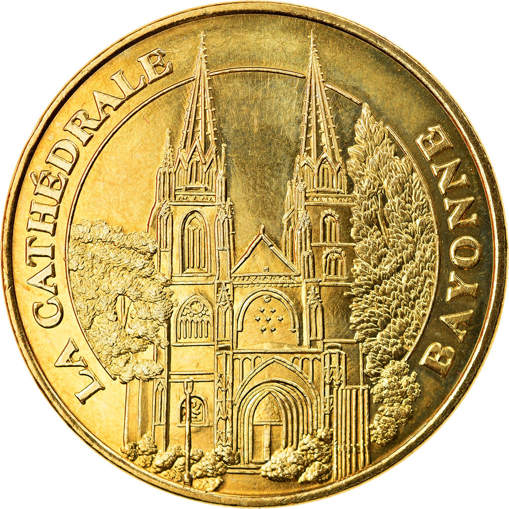 Francia, Token, Jetón turístico, 64/ Cathédrale de Bayonne, Arts & Culture