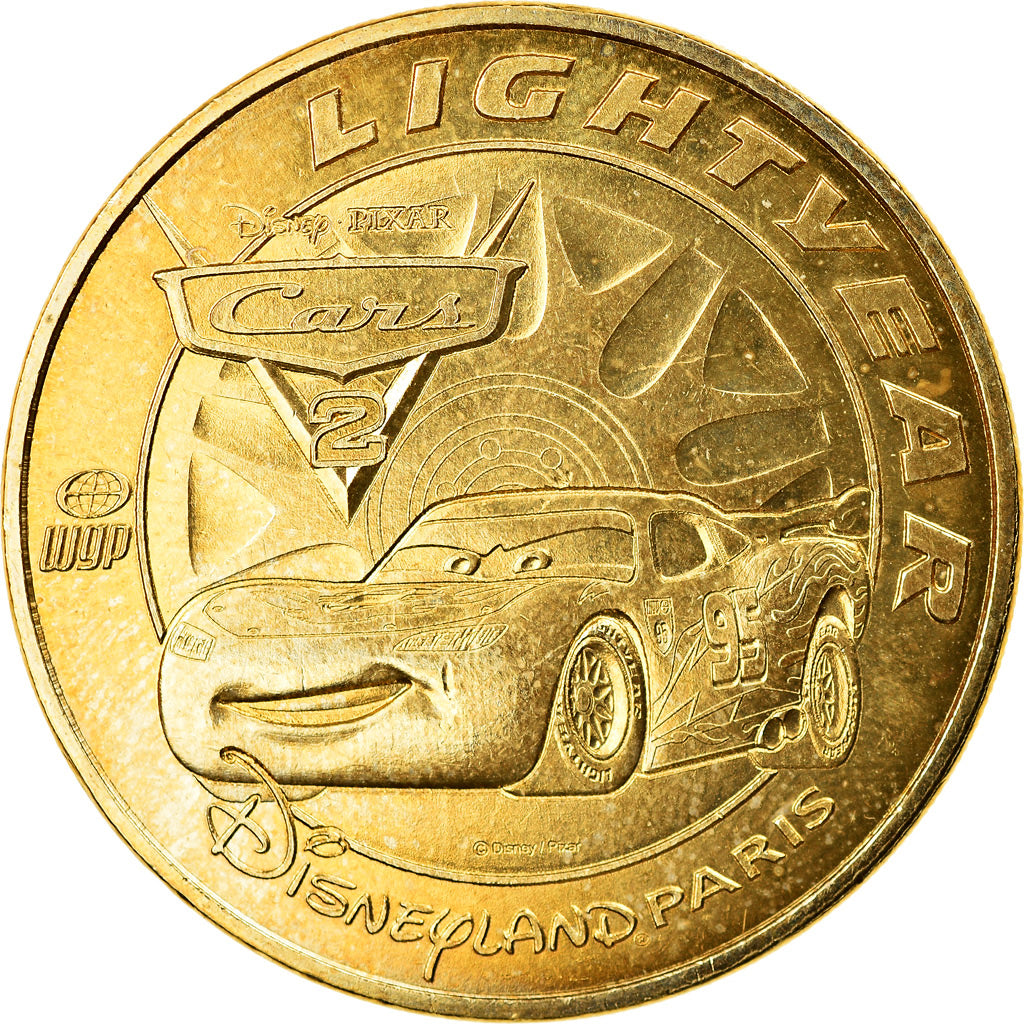 Frankrijk, Token, Toeristisch fiche, Disneyland n°28 - Lightyear Cars 2, Arts &