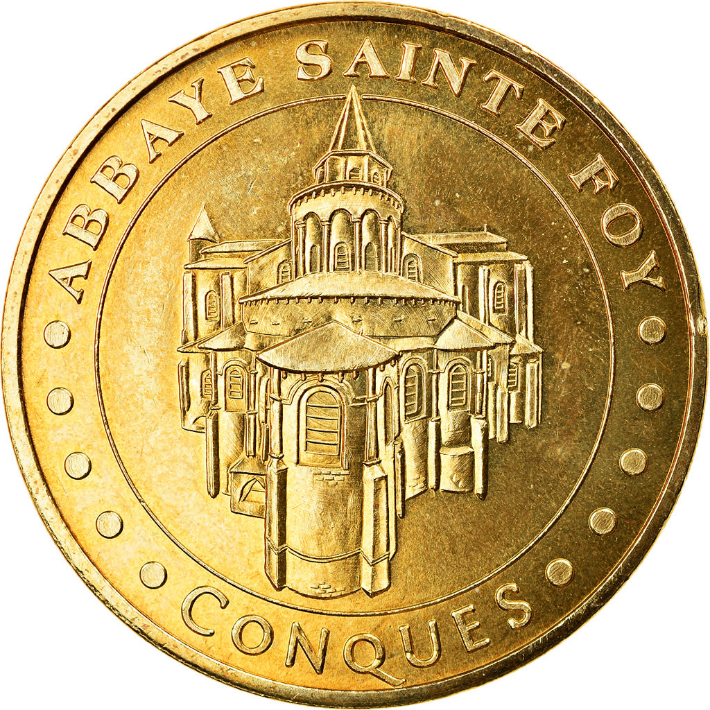 Francia, Token, Touristic token, Conques - Abbaye Sainte-Foy n°1, Arts &