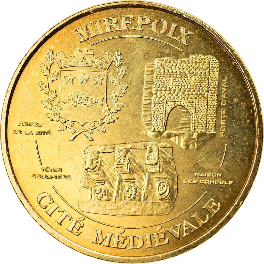 Frankreich, Token, Touristic token, Mirepoix - Cité médiévale - Armes de la