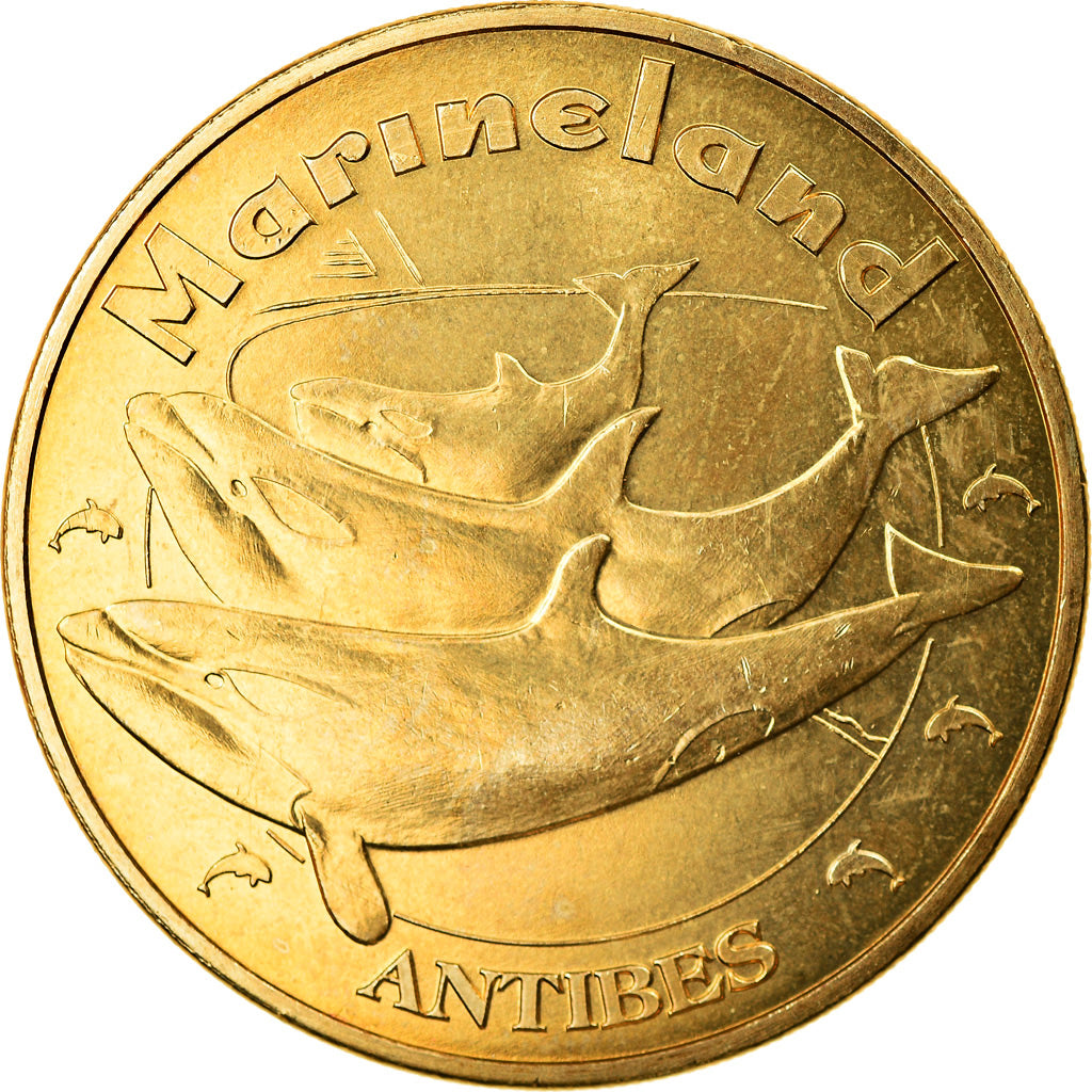 Francia, Token, Jetón turístico, Antibes -  Marineland n°5, Arts & Culture