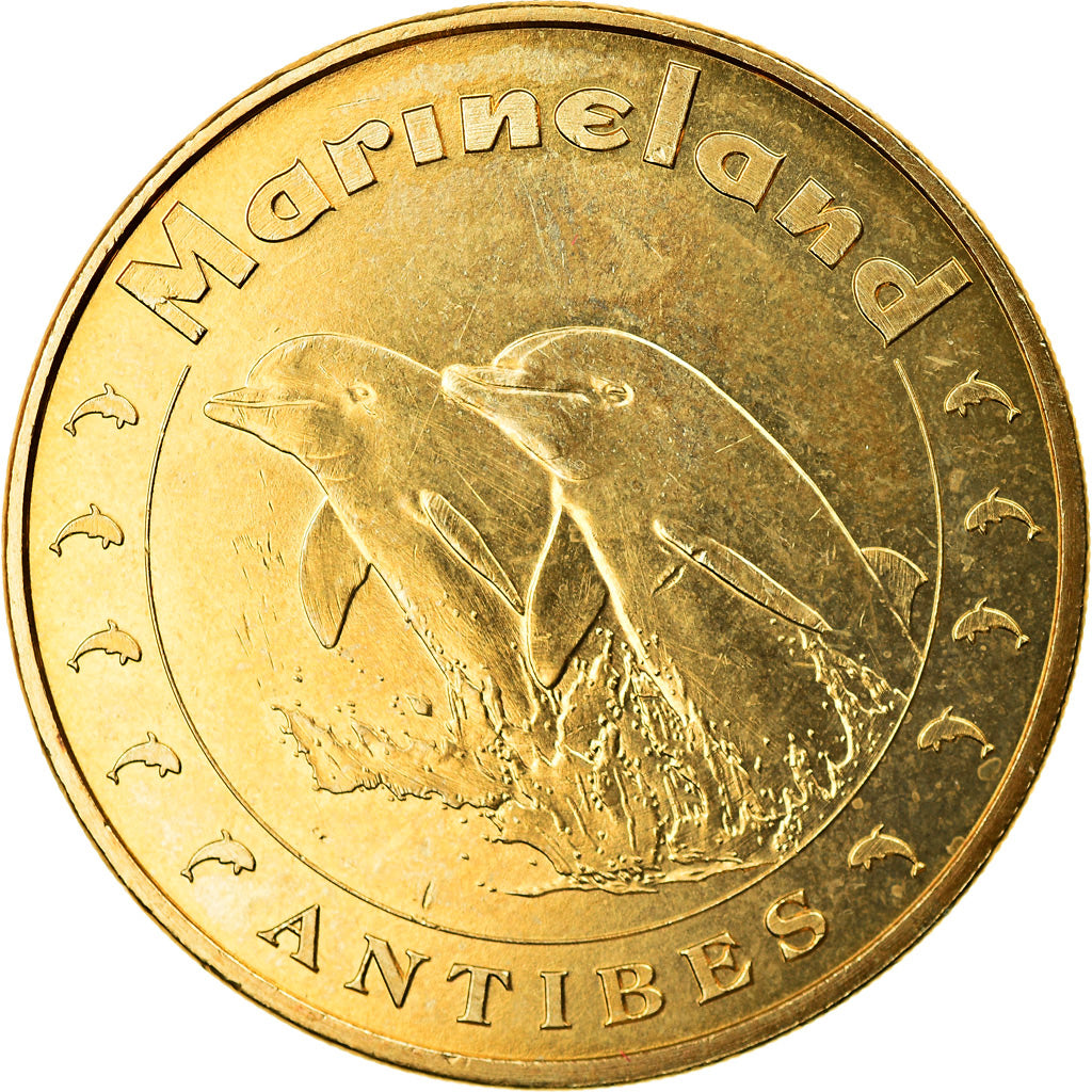 France, Token, Touristic token, Antibes -  Marineland n°4, Arts & Culture