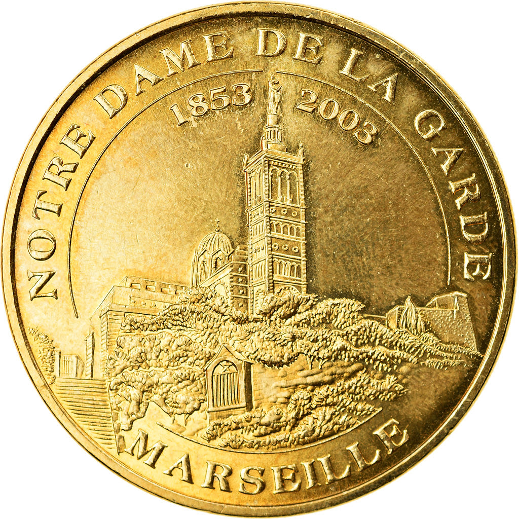 Francia, Token, Touristic token, Marseille - Notre Dame de la Garde n°2, Arts &