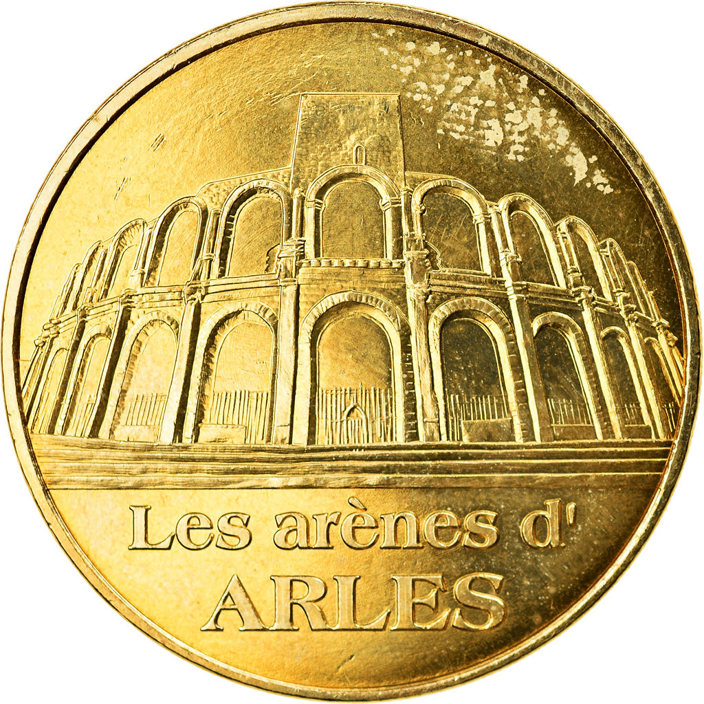 France, Jeton, Jeton Touristique, Arles - Les arènes n°3, Arts & Culture