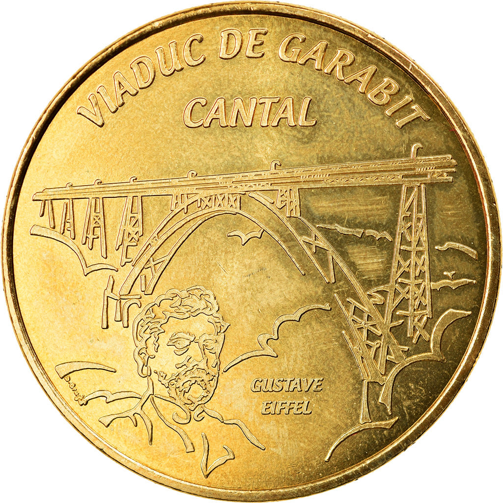 France, Token, Touristic token, Ruynes-en-Margerides - Viaduc de Garabit, Arts &