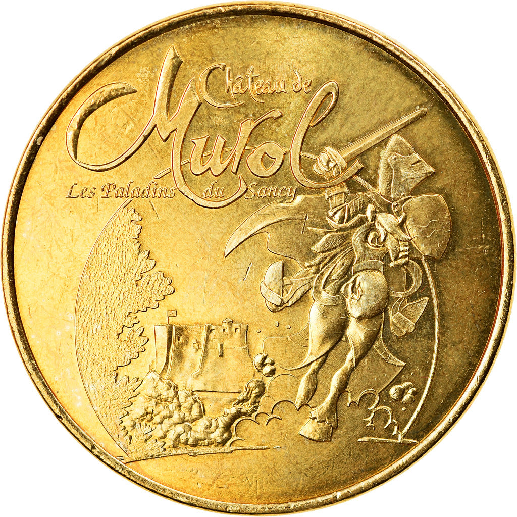 Francia, Token, Touristic token, Murol - Le château n°2 - les Paladins, Arts &