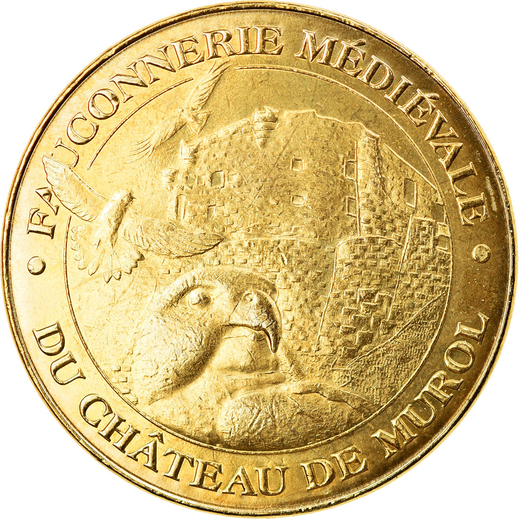 France, Jeton, Jeton Touristique, Murol - Le château n°3 - Fauconnerie