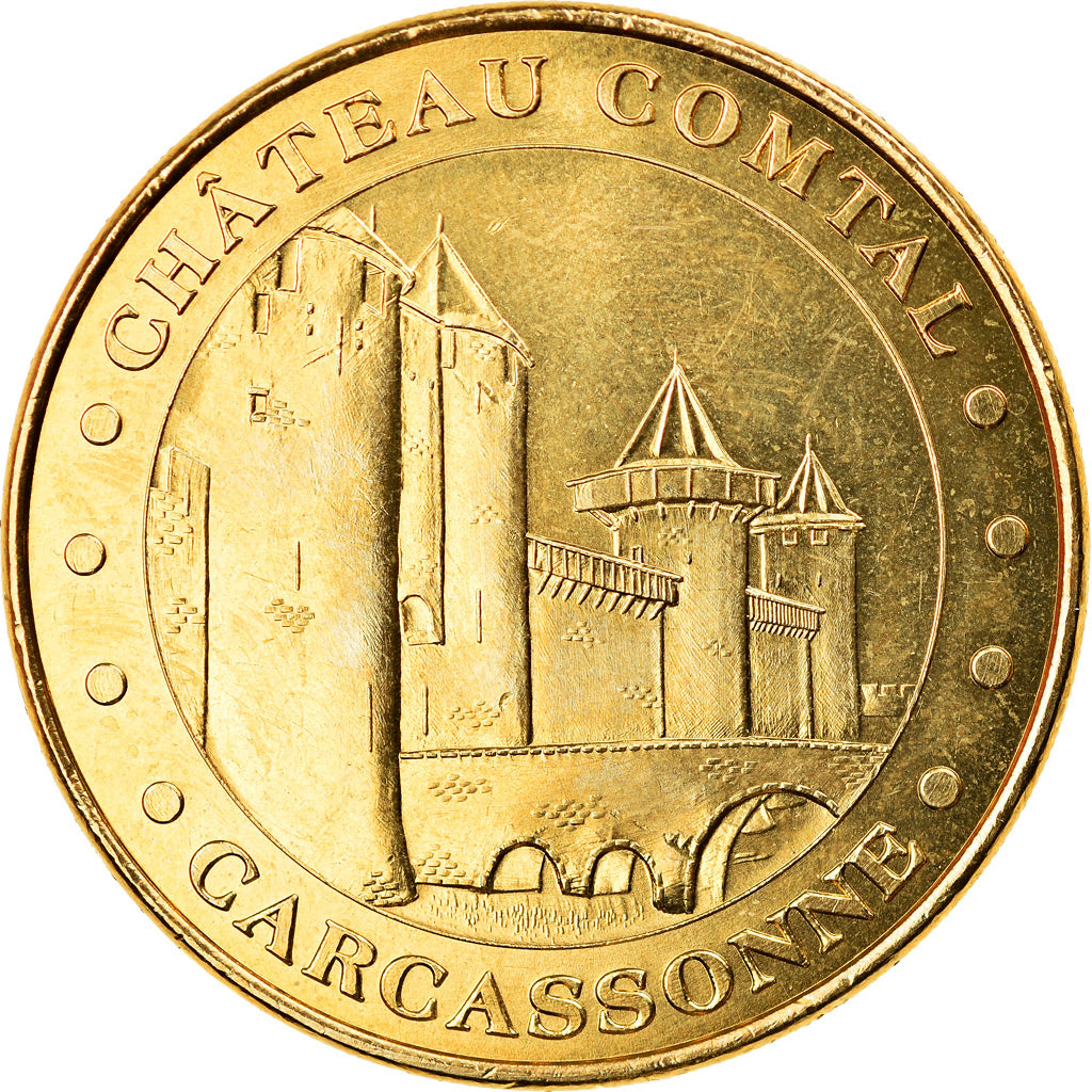 France, Token, Touristic token, 11/ Château Comtal - Carcassonne, Arts &