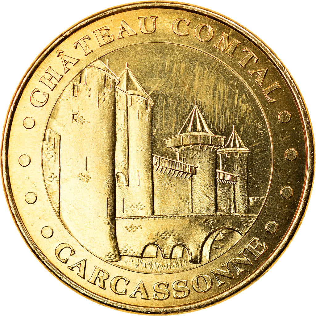 France, Token, Touristic token, 11/ Château Comtal - Carcassonne, Arts &