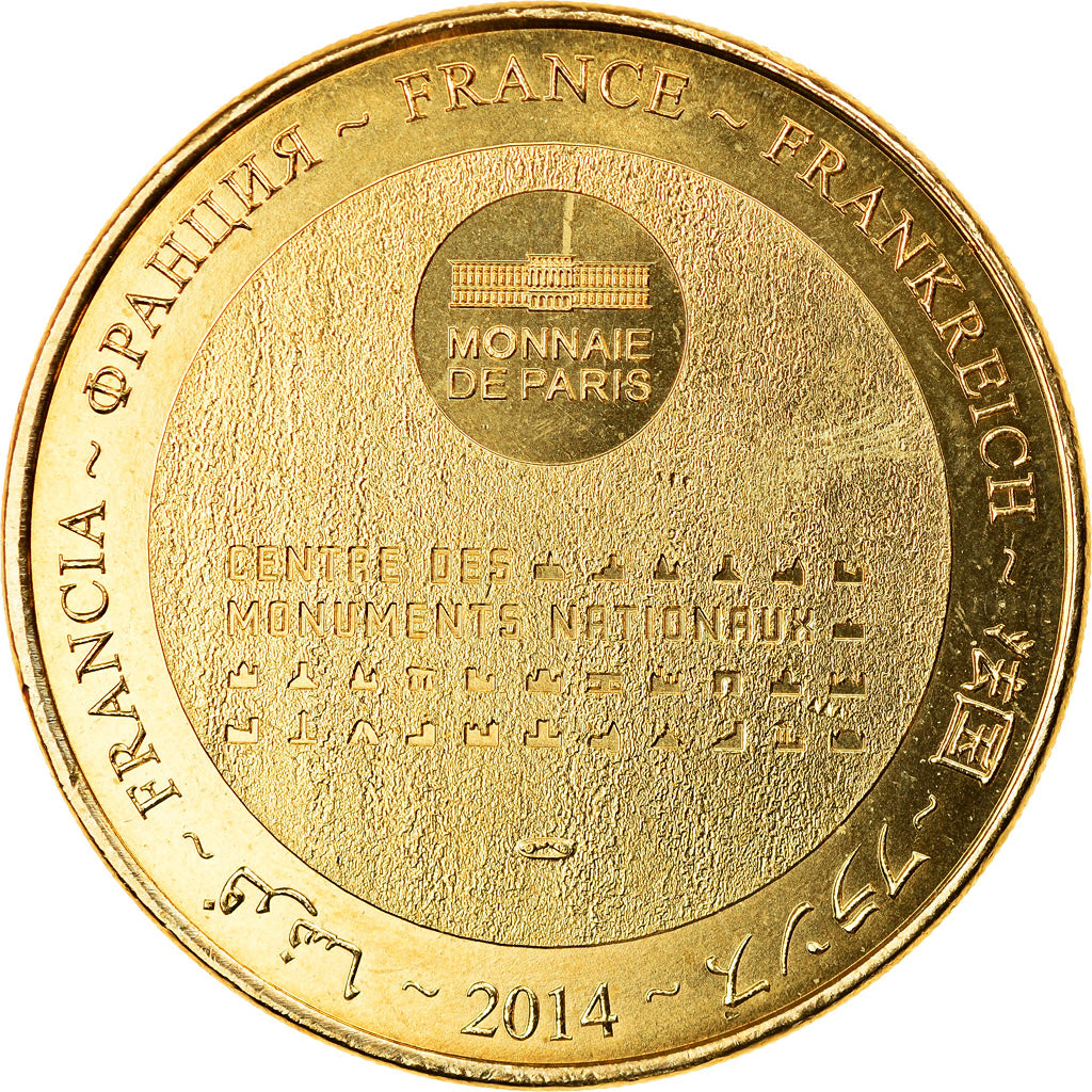 France, Token, Touristic token, 11/ Château Comtal - Carcassonne, Arts &