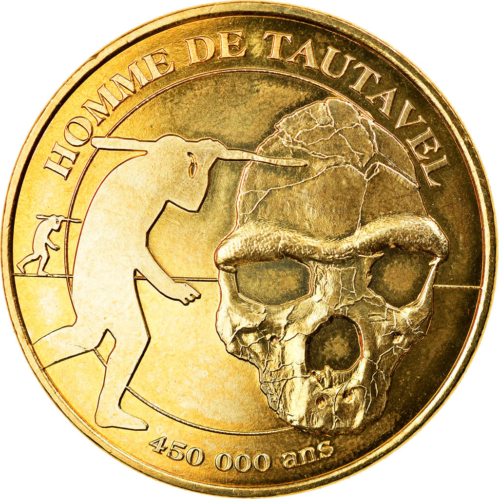 France, Token, Touristic token, Tautavel - Musée n°2, Arts & Culture, 2009