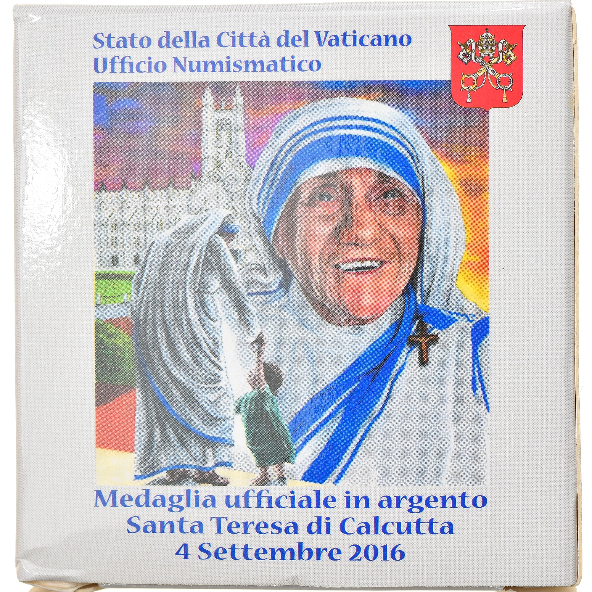 Vatican, Medal, Santa Teresa di Calcutta, Religions & beliefs, 2016