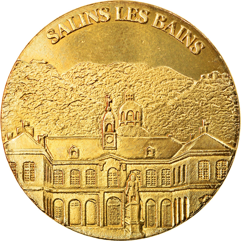 Francia, Token, Jetón turístico, Salins-Les-Bains, Arts & Culture, 2007, MDP