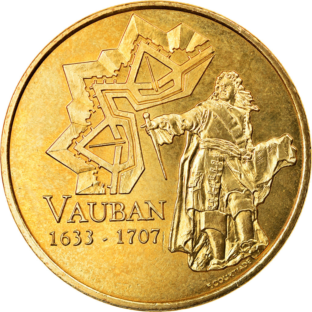 Francia, Token, Jetón turístico, Saint-Léger-Vauban - Vauban, Arts & Culture