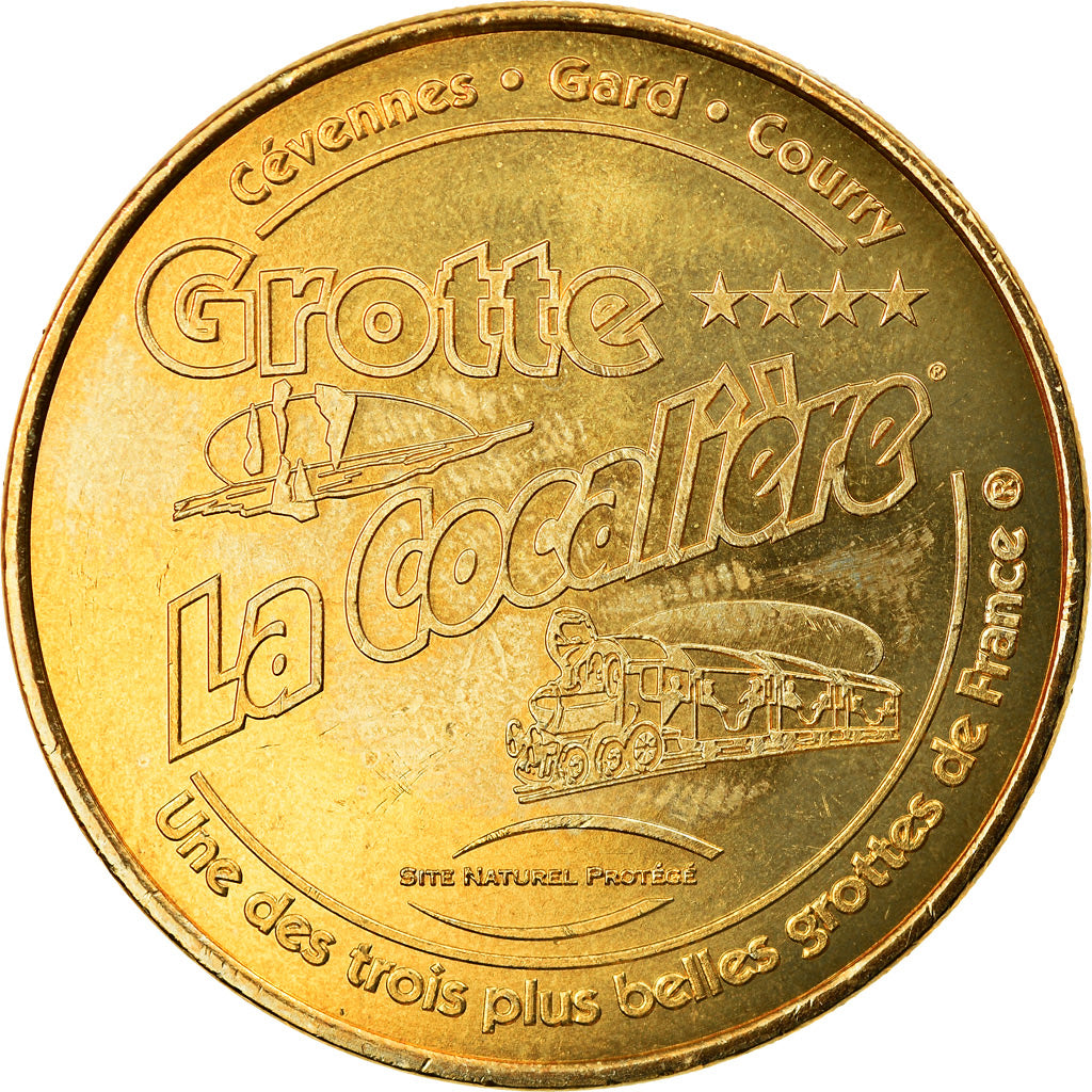 Francia, Token, Touristic token, Courry - Grotte de la Cocalière n°3, Arts &