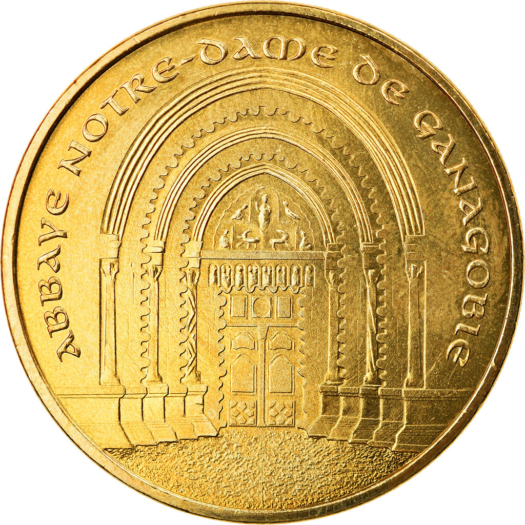 France, Jeton, Jeton Touristique, 04/ Abbaye Notre-Dame de Ganagobie, Arts &