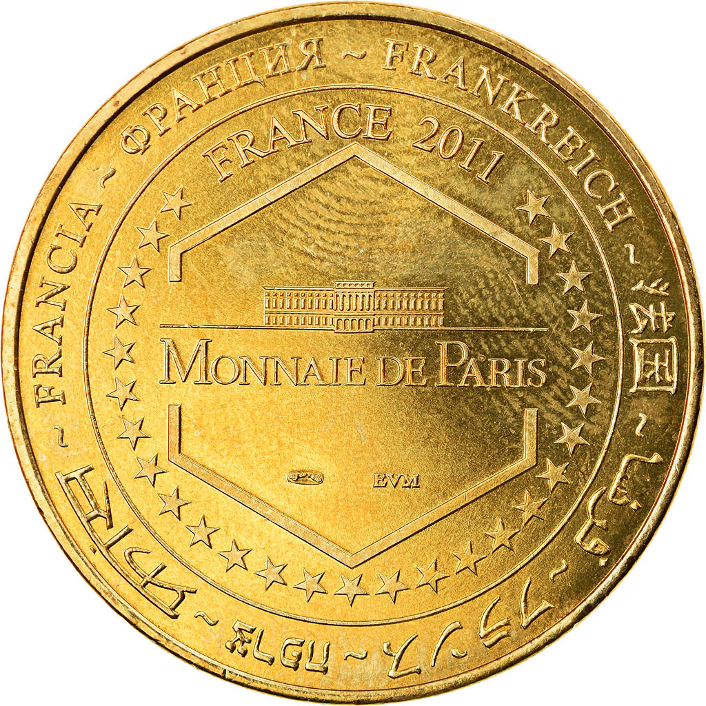 France, Jeton, Jeton Touristique, 04/ Abbaye Notre-Dame de Ganagobie, Arts &