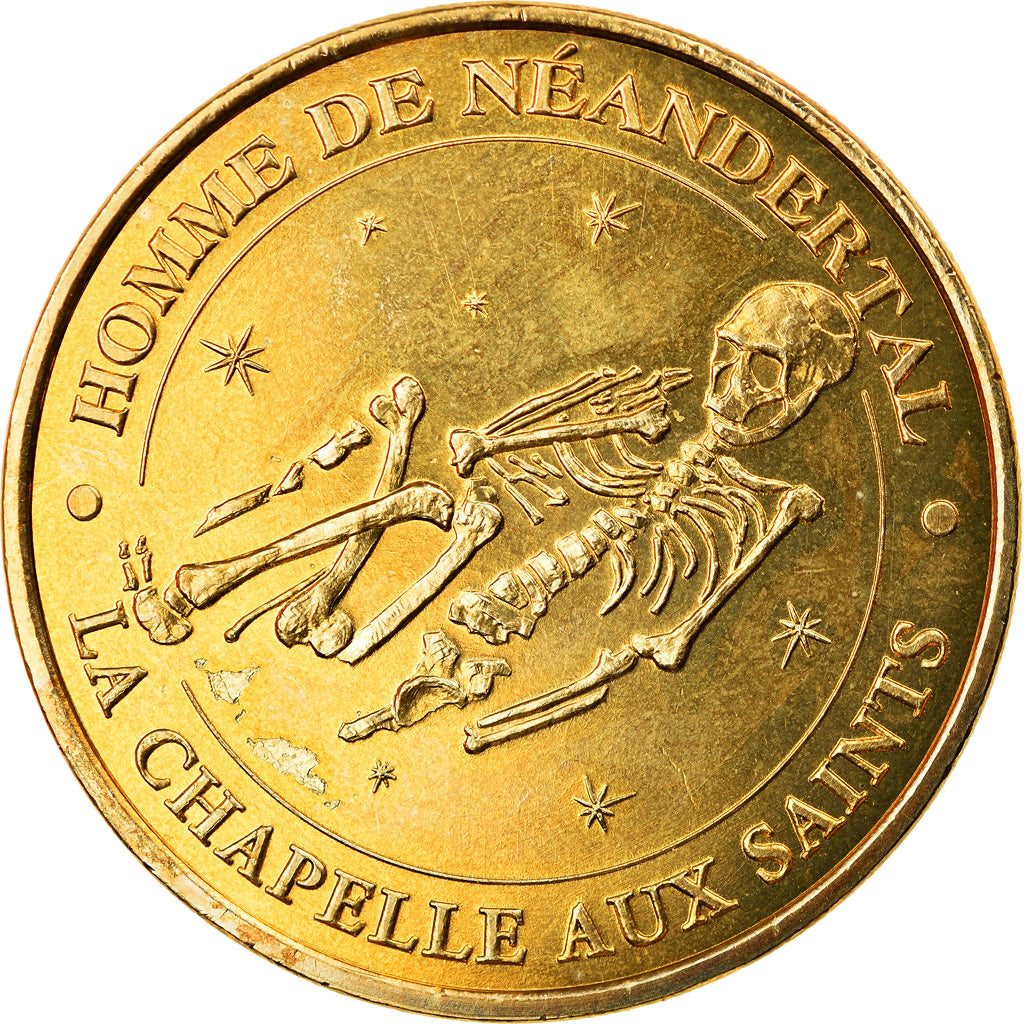 Frankreich, Token, Touristic token, La Chapelle aux Saints - Néandertal, Arts &