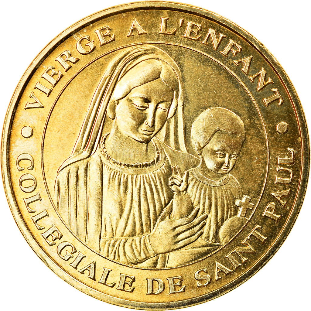 Francia, Token, Jetón turístico, 06/ Vierge à l'enfant - Saint-Paul de Vence