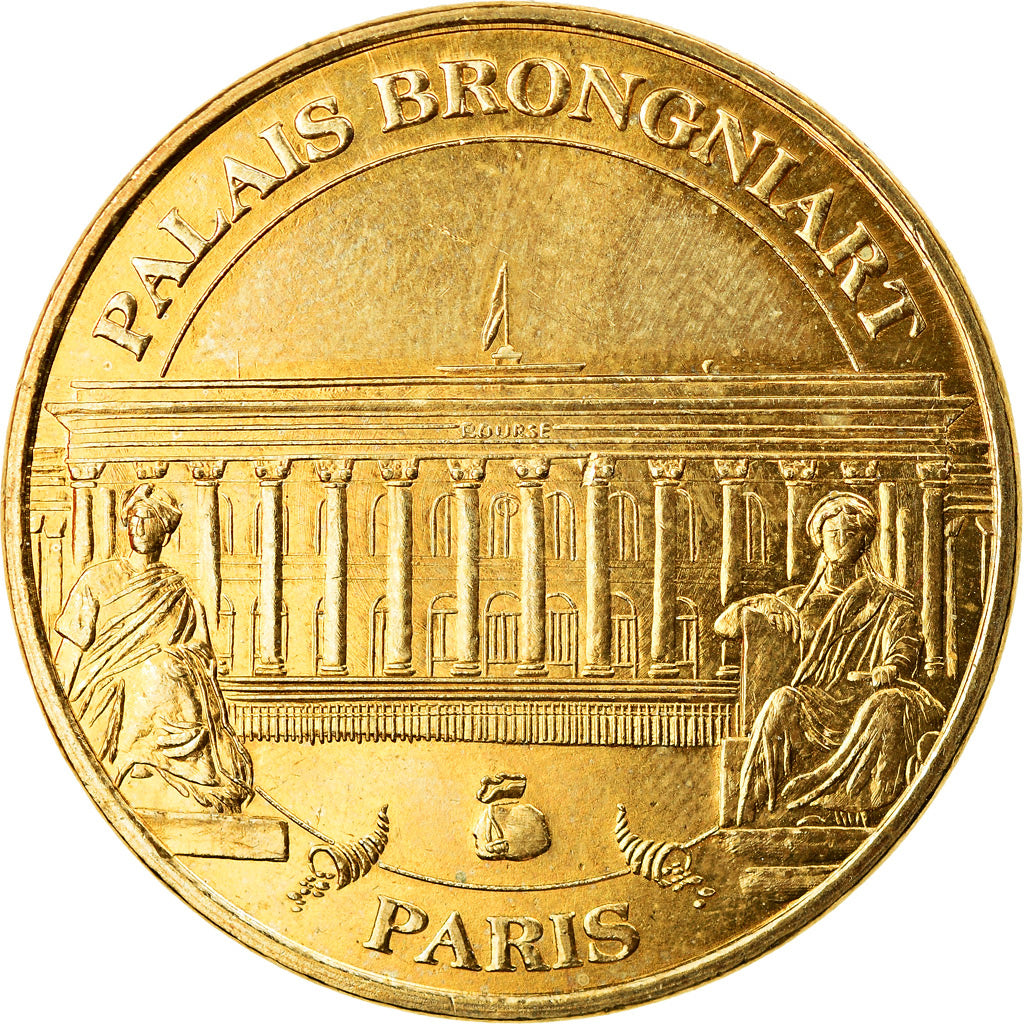 Francia, Token, Jetón turístico, Paris - Palais Brongniart, Arts & Culture