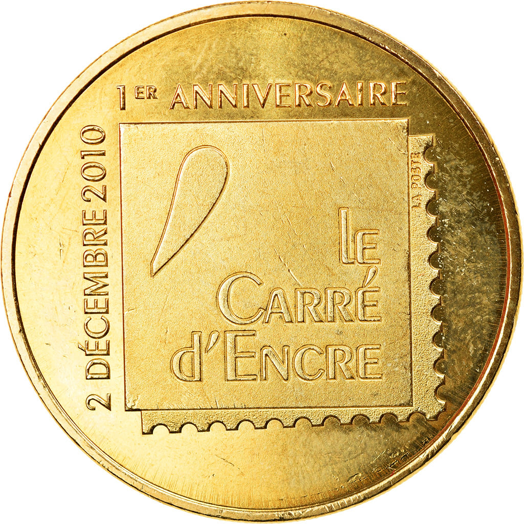 Francia, Token, Jetón turístico, 75/ Paris - Le Carré d'encre, Arts &