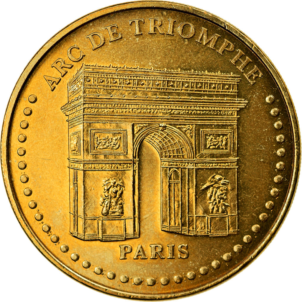 França, Token, Token turístico, Paris - Arc de Triomphe n°3 -, Artes e