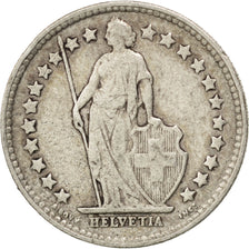 Coin, Switzerland, 1/2 Franc, 1920, Bern, VF(30-35), Silver, KM:23